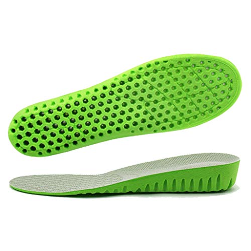 Plantillas elevadoras transpirables para hombre y mujer 3.5cm miniatura 1