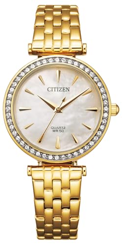 Citizen Classic Analog Quartz Mother of Pearl Dial Womens Watch ER0212-50Y