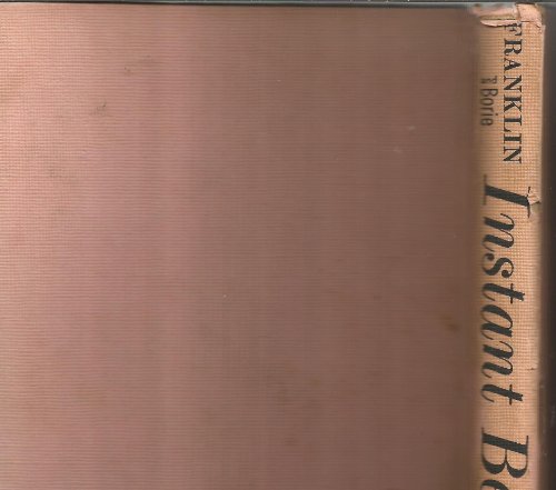 Instant Beauty B001IPNTMC Book Cover