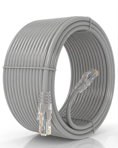 CivON 30 Meter Cat 6 Hi-Speed Ethernet LAN Cable Heavy Duty Cord Waterproof Cat6 Network Internet RJ45 Patch Cable, (30m)