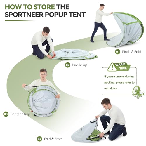 Sportneer 2-Person Pop Up Tent