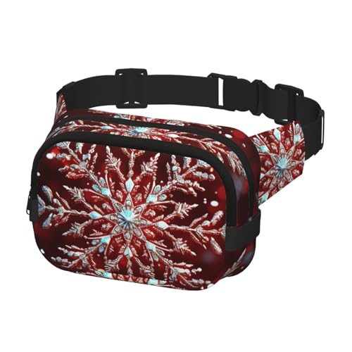 Sac banane homme femme noir réglable pour voyage et poitrine