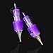 Purple Universal Tattoo Cartridge Needles Set, Silicone Anti-Slip for SMP Machines, Permanent Makeup & Scalp Micro Pigmentation, Hairline Tattoo Needles for Beauty Salons & Professionals