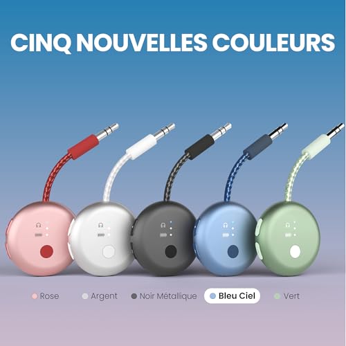 Adaptateur Avion Bluetooth aptX Adaptive Puce Qualcomm 20h - 4