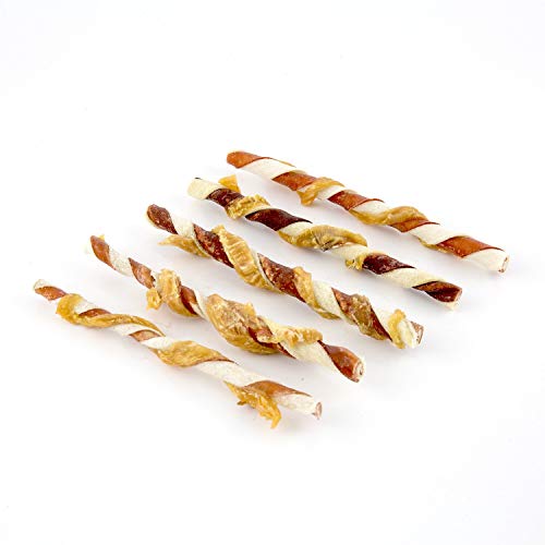 GoodnFun-Triple-Flavored-Rawhide-Twists-For-Dogs-35-Count GoodnFun Triple Flavored Rawhide Twists For Dogs 35 Count