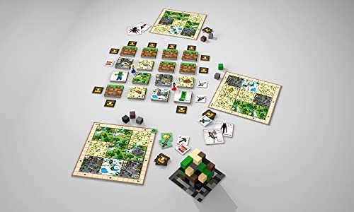 Ravensburger Minecraft: Builders & Biomes Strategy Board Game, 2-4 Players, Ages 10 & Up #TOP4
