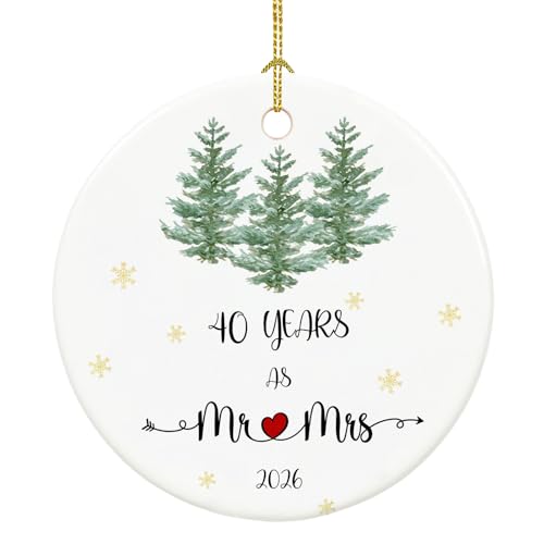 40th Ruby Anniversary 2026, 40 Year Mr and...