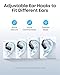 Soundcore V40i by Anker, Open-Ear Headphones, Clear Design, Lidless Case, 4 Adjustable Positions for Every Ear Size, Richer Bass, IP55, 21H Playtime, AI Clear Calls, Bluetooth 5.4, App Control