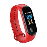Mensaje / recordatorio de llamada: este reloj Fitness Tracker puede ser un recordatorio para Wechat, SMS y teléfono de llamada, nunca se preocupe por perder una llamada o un mensaje, Sistema compatible: BT4.0, Android4.4 y IOS9.0 o superior
