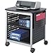 Safco Scoot Pupitre Adjacent Bureau pour imprimante - Noir