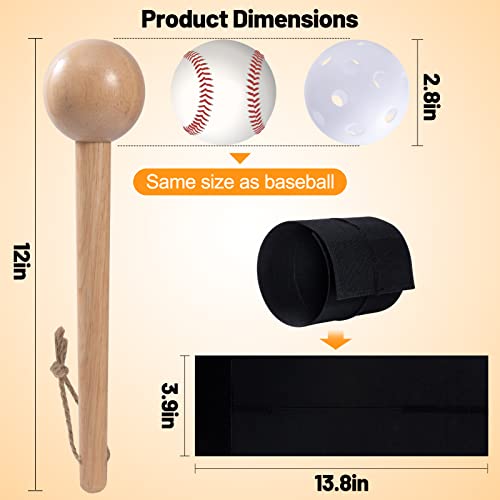 PAMASE Baseball Glove Mallet 3Pack Glove Breakin Kit Wrap Bundle for