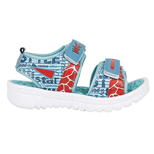 Image of Kidsville Kids Boys Printed Multicolor Sandals