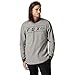 Fox Racing Herren Pinnacle Long Sleeve Thermal T-Shirt, Graphitgrau meliert, Medium