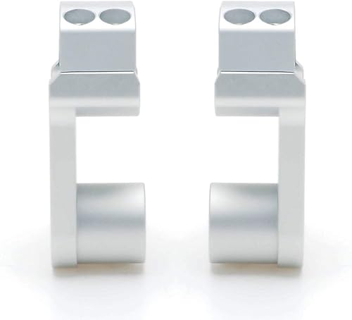 Miniatura 6 de Abrazaderas giratorias para manillar  APE Racing Billet Aluminio Universal Motocicleta Abrazaderas de elevación de 2 pulgadas para manillar de 78 o