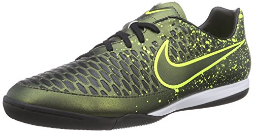 Nike Mens Magista Onda IC Indoor Soccer Shoes 10 1/2 US, Dk Citron/Black/Volt