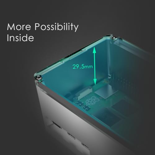 Caja Raspberry Pi 5 Anidees para solucionar problemas de espacio y calor en plata 5