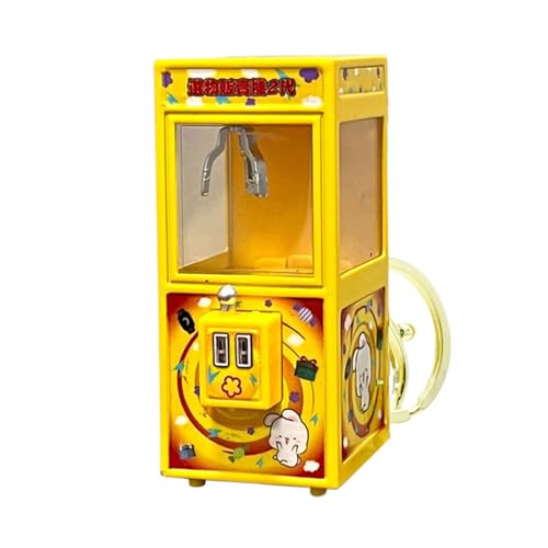 Colgante de monedero – Llavero de máquina de garra iluminada | Abalorio de bolsa de simulación | Dijes coloridos para bolso | Llavero de llavero de bolso iluminado | Llavero portátil con máquina de