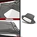Convertible Soft Top Replacement w/ Plastic Window Compatible with BMW E36 Z3 & M Roadster Convertibles 1996-2002 Black