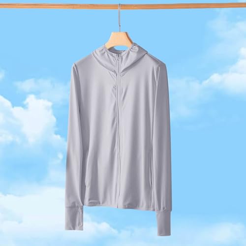 Men's Ultralight Mesh Sun Jacket Hooded Long Sleeve Thumbhole Jackets 2025 Breathe Lightweight Hoodie Outdoors Coat2