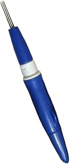 TitleXimimark 1Pcs Mini Needle Felting Handle Holder with 3 Needles Wool Felt Essential Tool Embroidery DIY Blue