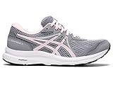 ASICS Women's Gel-Contend 7 Running Shoes, 8.5, Sheet Rock/Pink Salt