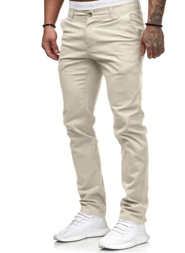Image of HUNGSON Mens Chinos Dress Pants Slim Fit Stretch Business Casual Golf Work Slacks Trousers
