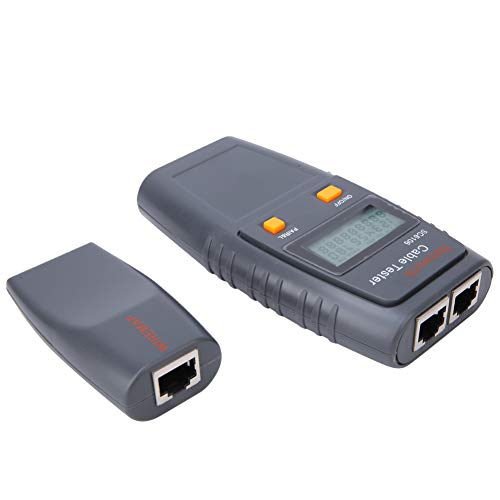 Cable Tester Electrical Testing Line Finder for Network Cable Collation with LCD Display