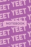 Notebook: Yeet Pink Purple Typography Meme Pattern 1795468718 Book Cover