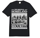 Native American Indian Heritage Original Homeland Security Comfort Colors Adult Heavyweight T-Shirt