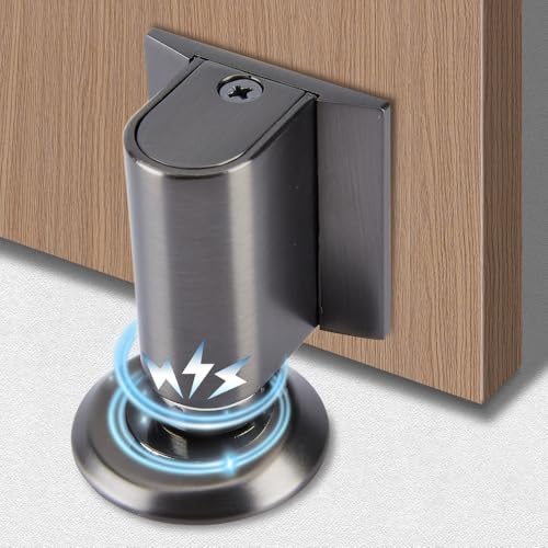Bloque Porte Cale Porte Bloc Porte, Butee de Porte Stop Porte, Magnétique en Métal Butée de Porte, Arret de Porte Arrêt de Porte, Cale Porte Sol Butée de...