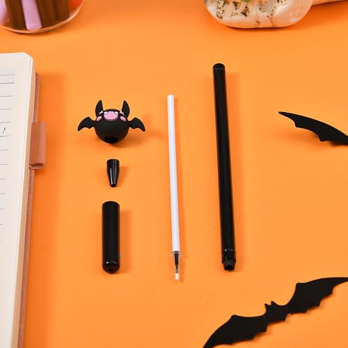 Pack de 36 bolígrafos Halloween tinta gel negra 0.5mm miniatura 7