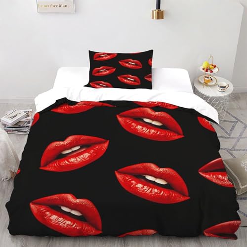 Linge de lit microfibre à motif imprimé 3D pour décorer une chambre d'ado - 2