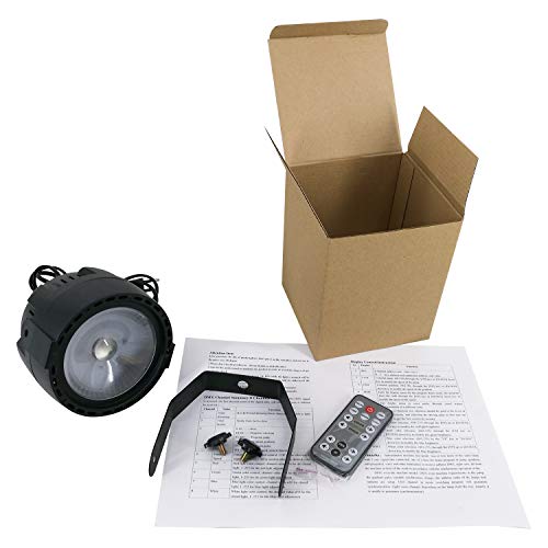 Shehds Stage Wash Lights Led 30W Cob Par Lights Rgb 3In1 Party Lights With Remote And Dmx Control Dj Lights Sound Activated Uplighting For Wedding/Christmas/Stage Show/Club/Karaoke - 2 Pack #TOP5