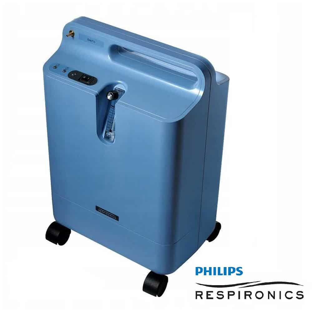EverFlo - Concentrador De Oxígeno Respironics Philips 5L / min - Generador De Oxígeno para Asistencia Respiratoria En el Hogar