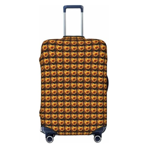 Housse de valise élastique tournesol pour repérer votre bagage à main en voyage