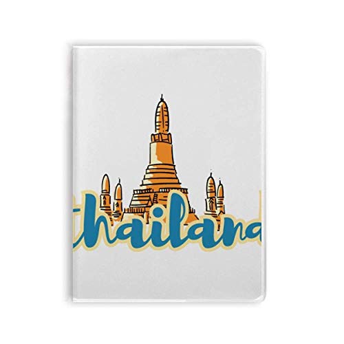 Carnet Thaïlande Wat Haw Pha Kaew une finition souple haut de gamme