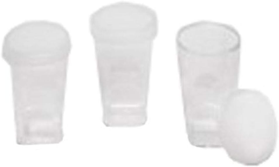 Evergreen 201-5266-050 Hematology Dilution Vial with Lids, Tray (Pack of 250)