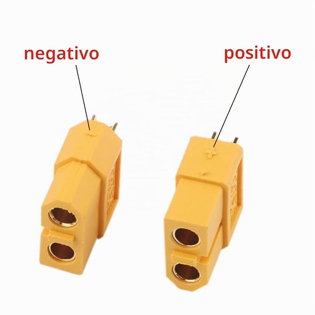 Foto 2 de 5 de RUNCCI-YUN XT60 Conectores de batería para,XT-60 Alta Corriente Conector de la batería para batería RC lipo