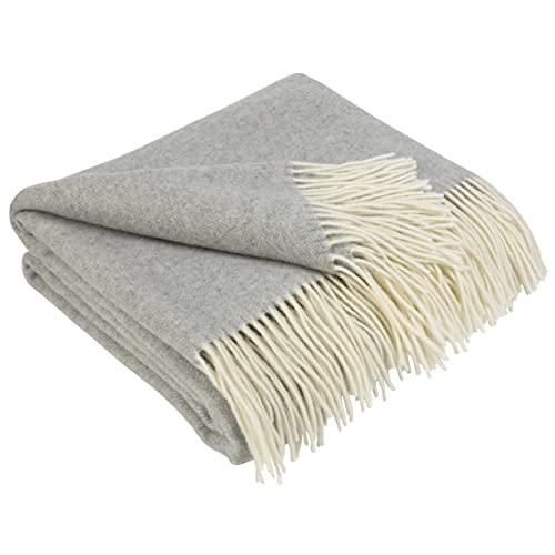 LYHome Cashmere Blanket with Merino - Luxury Wool Throw Soft Cozy and Warm, Decorative Throws Couch...