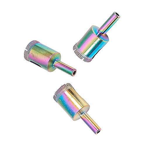 Broca de diamante 7/8" para cerámica y vidrio 3 pcs miniatura 1