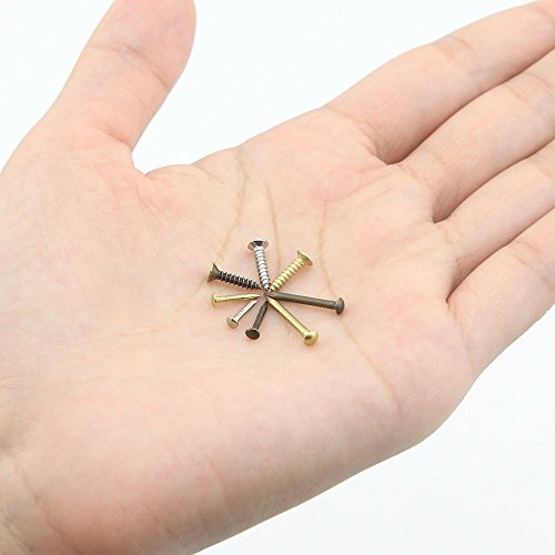 image for Small Wood Screws and Nails Set, Linwood Bronze Silver Gold Universal 