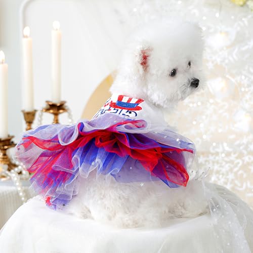 Vestido 4 de Julio para Perros Mediano miniatura 7