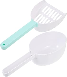 Ipetboom Pá De Areia Para Gatos Pá De Limpeza De Metal Colher De Lixo Para Gatos Pá De Areia Para Gatos Pá De Areia Para Gatos Caixa De Areia Para Gatos Caixa De Areia Para Gatos