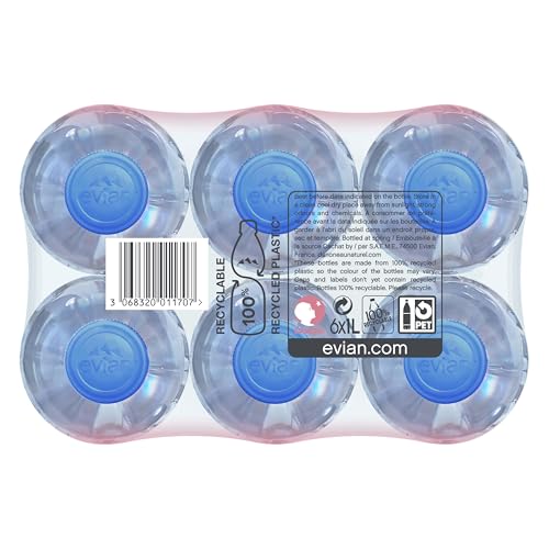 Eau Minérale Naturelle Evian Le Pack De 6 Bouteilles De - vue 4
