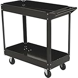 Ironton 220-Lb. Steel Service Cart - 31in.W x 16in.D x 33 1/4in.H