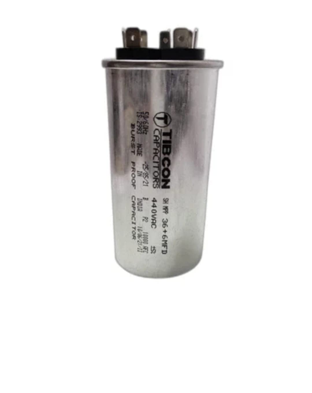 Air Conditioner Capacitor - 36 MFD 440V -6 Air Conditioner Capacitor - 36 MFD 440V -6