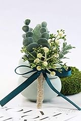 C-greeny Boutonniere-2 Pcs