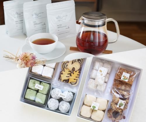 Uf-fu 定番ティーバッグ3種セット&Feu クッキー8種