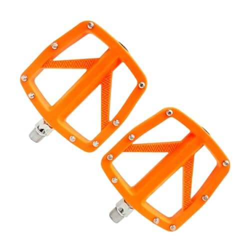 1 ペア子供自転車ペダルカラフルなシール滑り止め屋外自転車さまざまなサイクリング環境のための人間工学