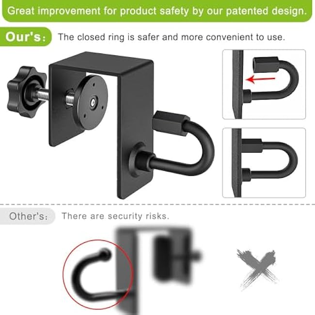 Kipika Door Anchor for Resistance Bands, Heavy Duty Door Anchor Attachment, Workout Door Mount Anchors for Body Weight Straps, Strength Training, Physical Therapy Exercise, Home Gym